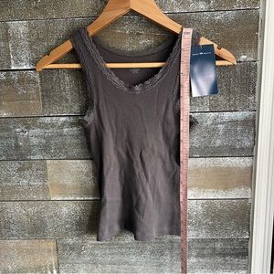 Brandy Melville dark grey tank top